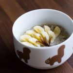 Aktuelle Obsessionen: Bananen-Porridge und Yoga
