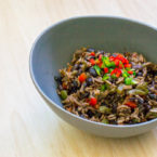 Arroz Congris - Kubanischer Reis mit schwarzen Bohnen