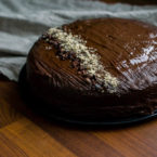 Schokokuchen mit Sauerteig - 089 kulinarisch präsentiert nicht-fastentaugliches