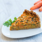 Gemüse-Quiche mit Gruyère - sehr frei nach "A Modern Way to Eat"