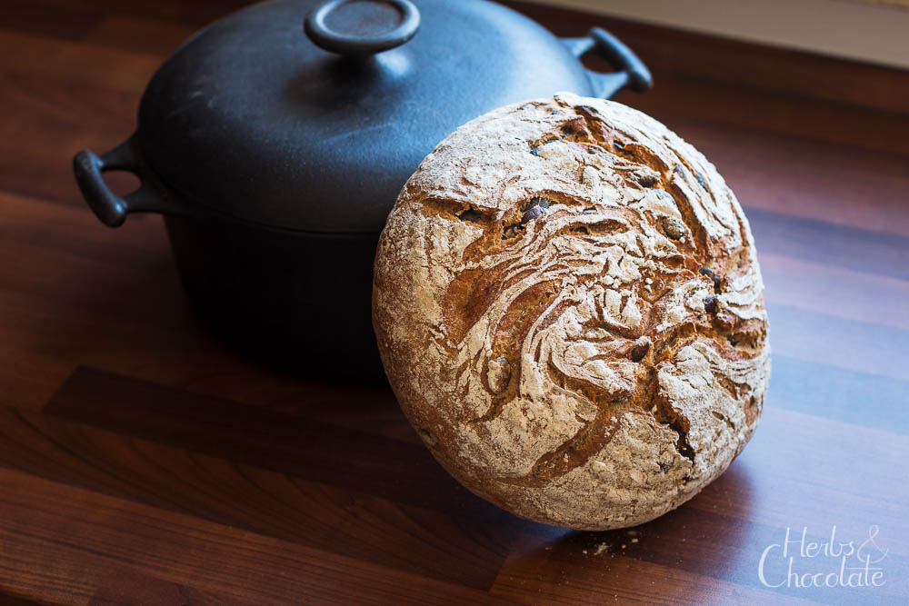 Dinkel-Roggenbrot mit Kürbiskernen – mein neues Alltagsbrot – Herbs ...