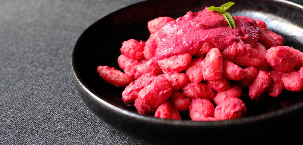 Rote Beete Feta Gnocchi